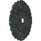 Ekena Millwork Angel Medallion (Canopies up to 15 3/4"), 32 1/4"OD x 3 5/8"ID x 1 1/8"P, Painted Turtle Crackle CM32ANPTC - alternate 3
